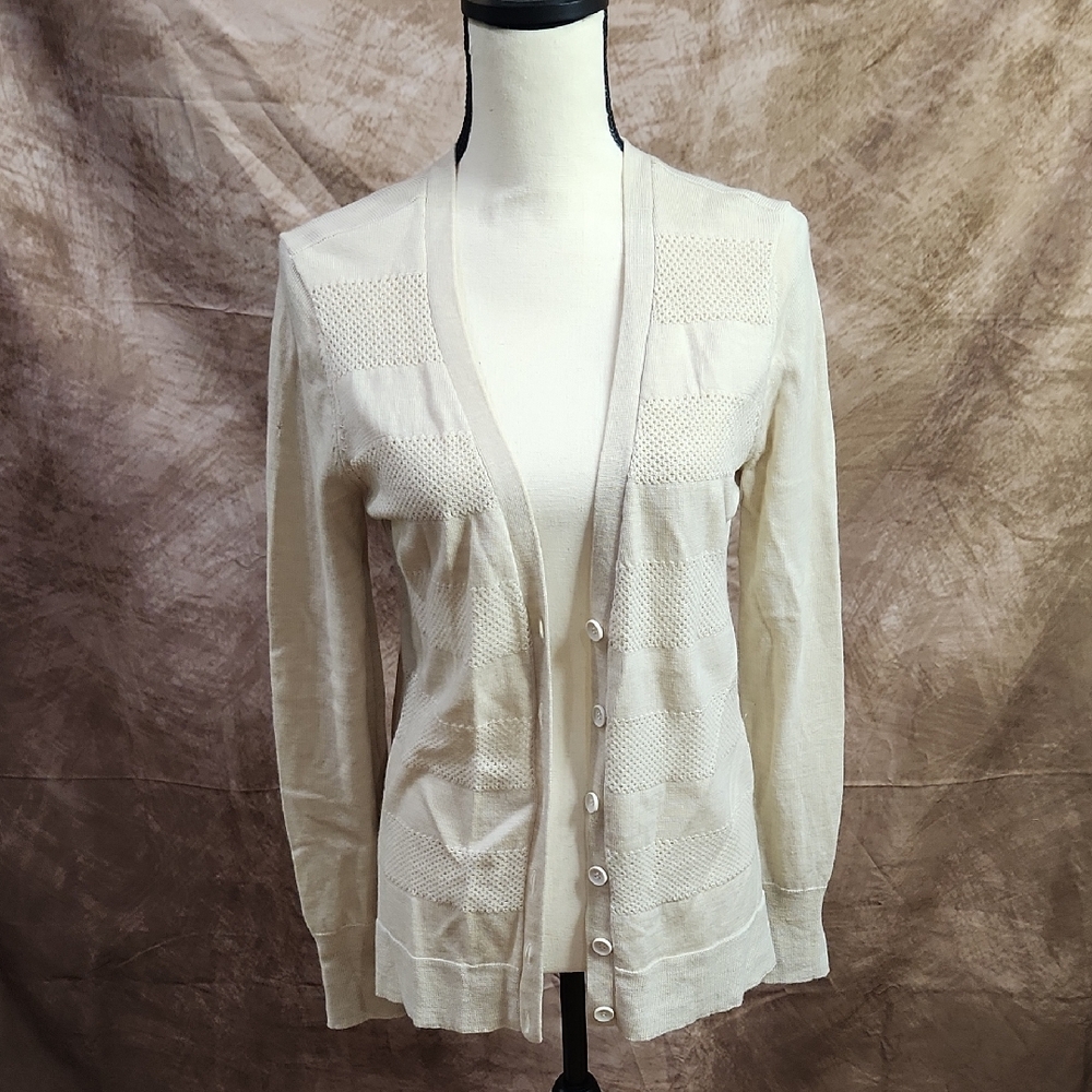Halogen 100% Merino Wool Cardigan – Size M